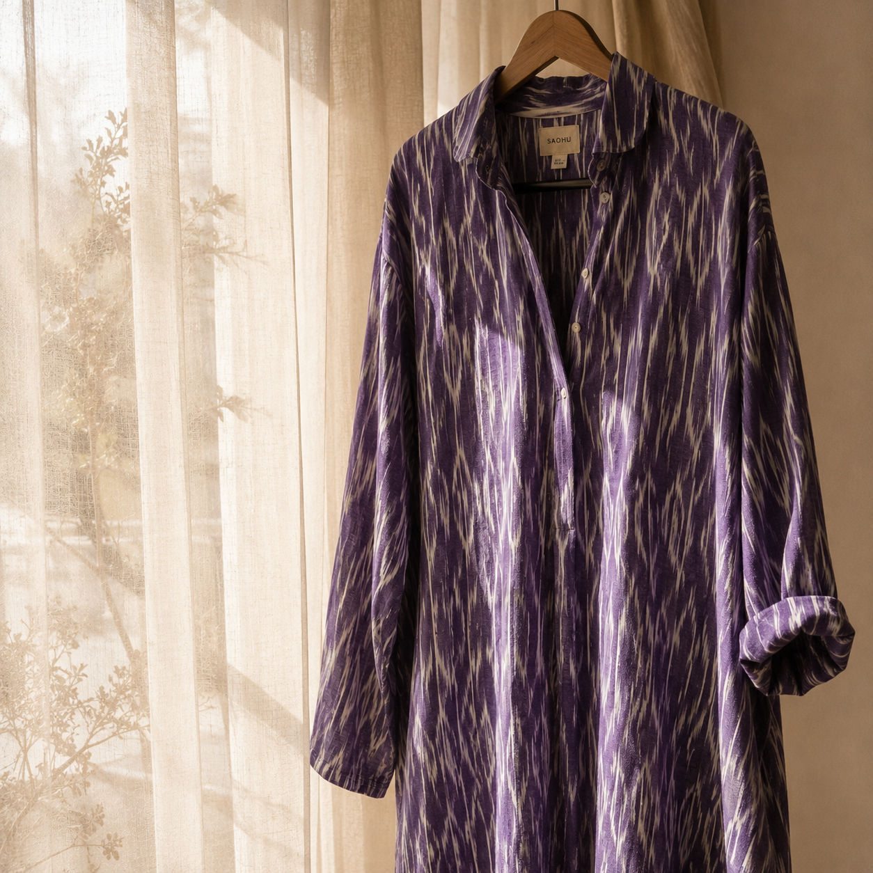 AVNI KAFTAN IKAT PRINT 1