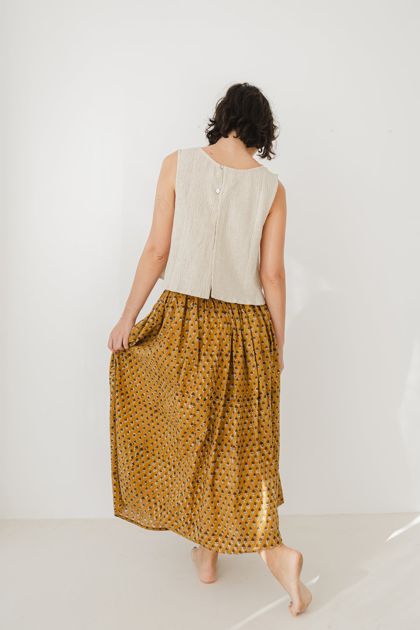 Audrey Skirt Sandalwood