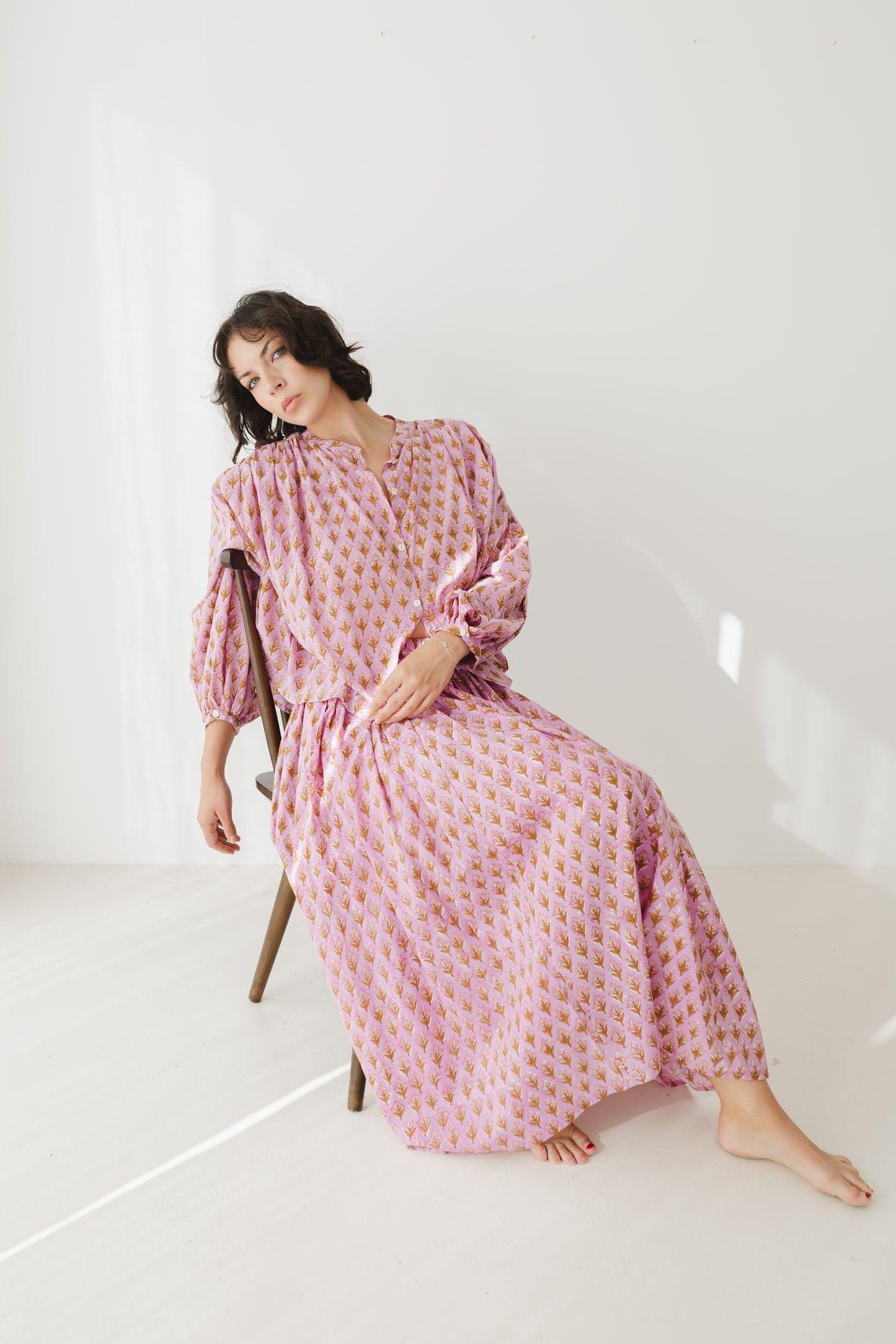 Audrey Blouse Pink