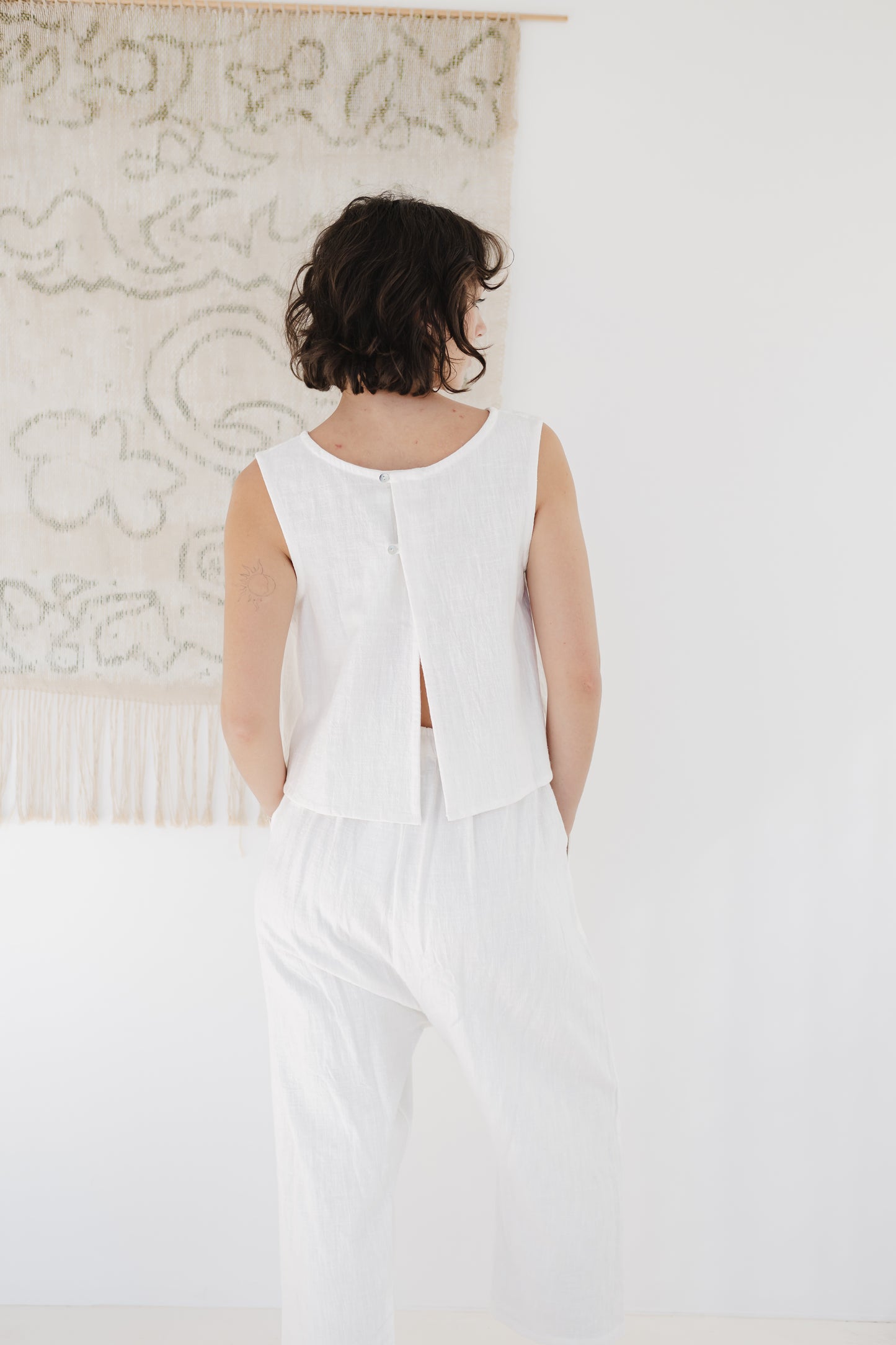 Yin Pant White