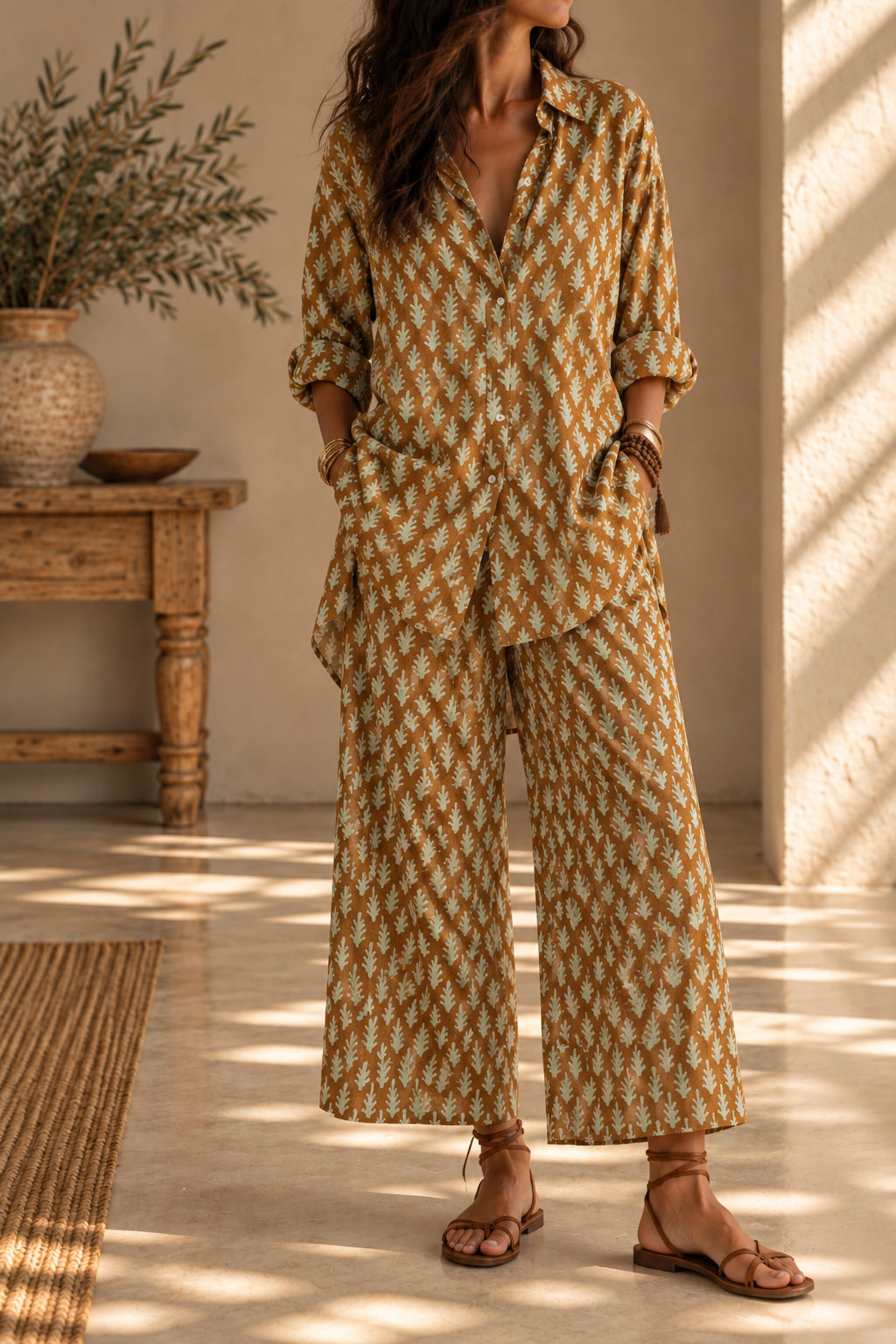 Resort Wide Leg Pant