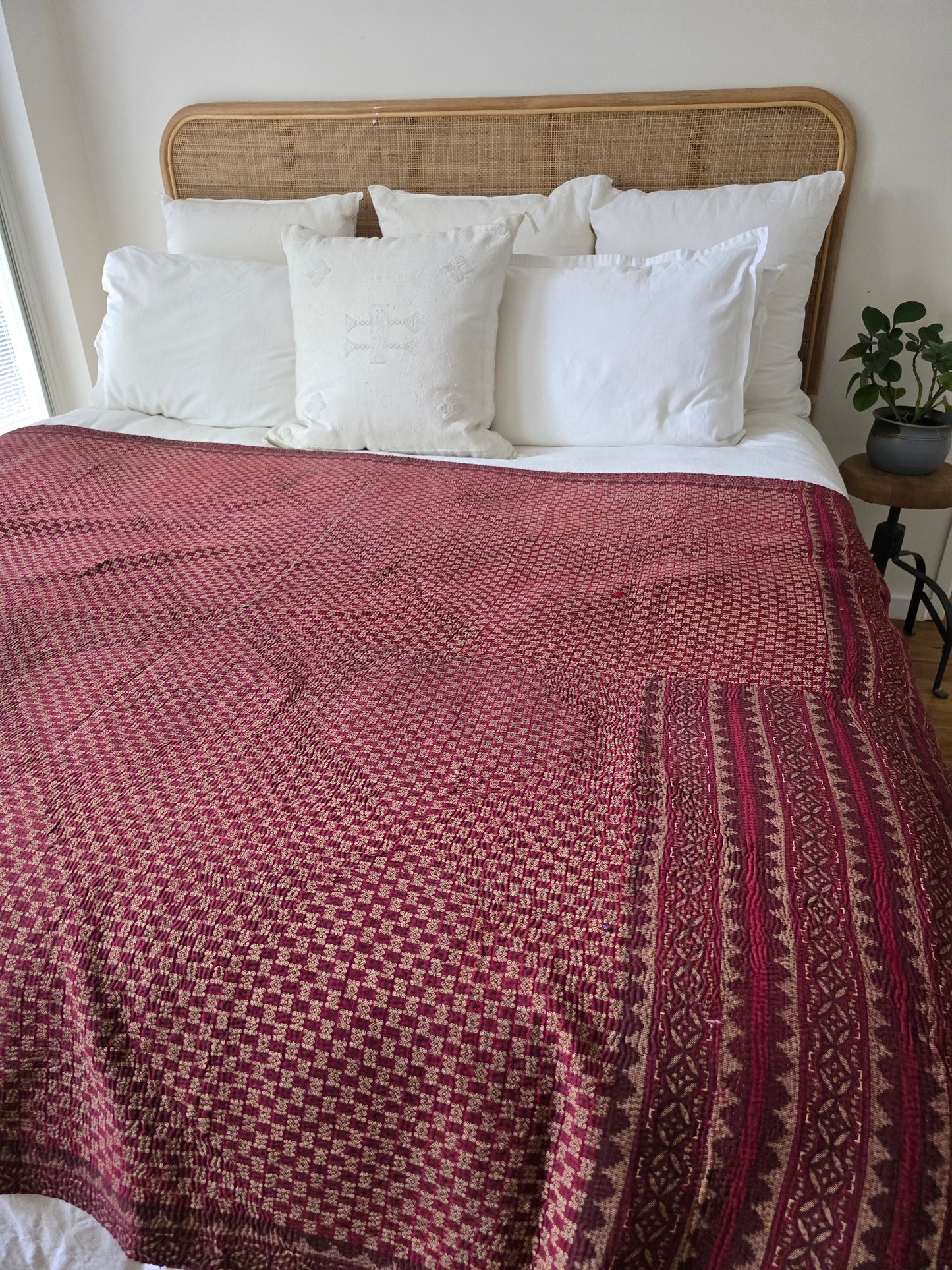 Vinatge Kantha Throw