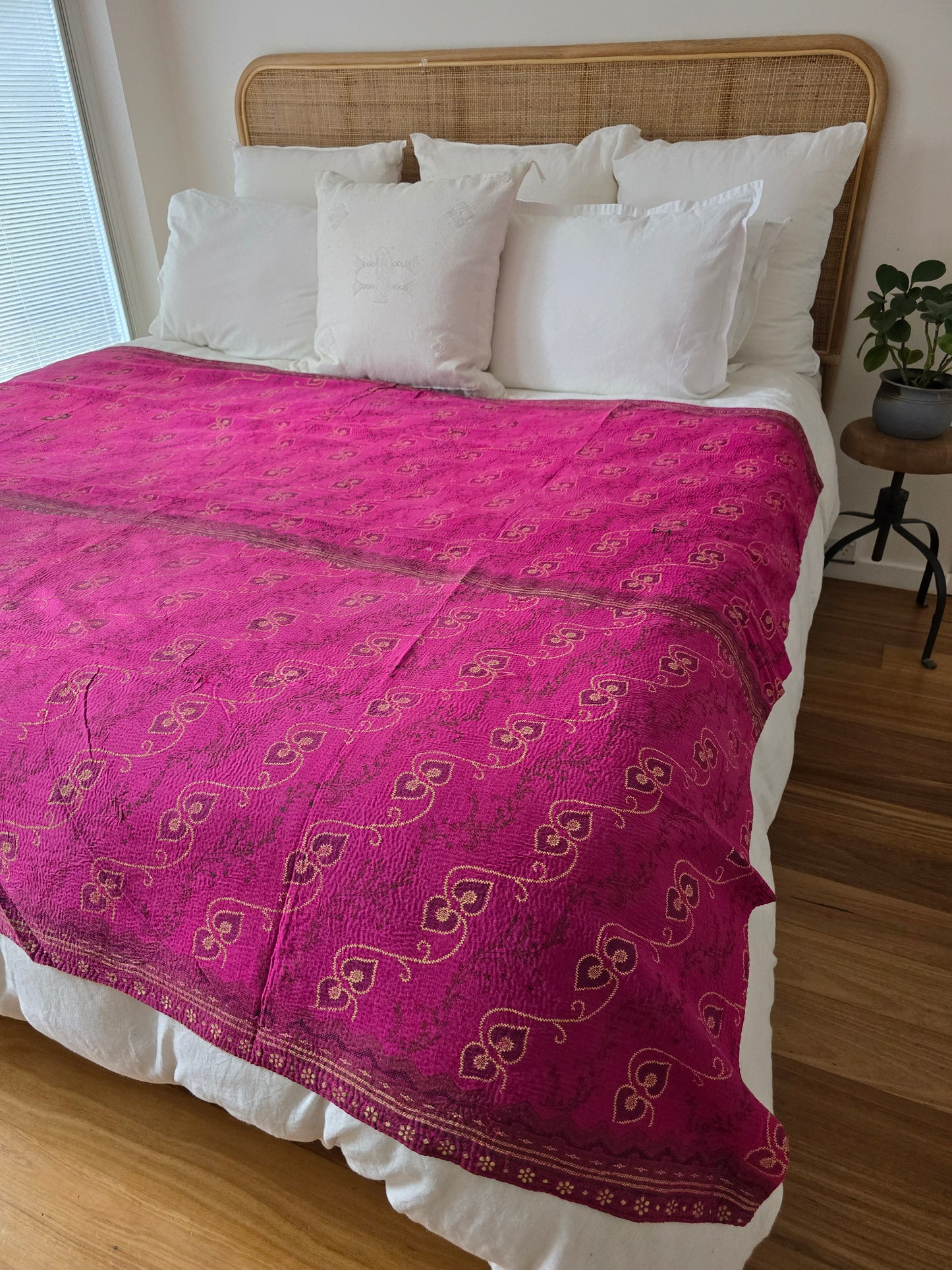 Vinatge Kantha Throw