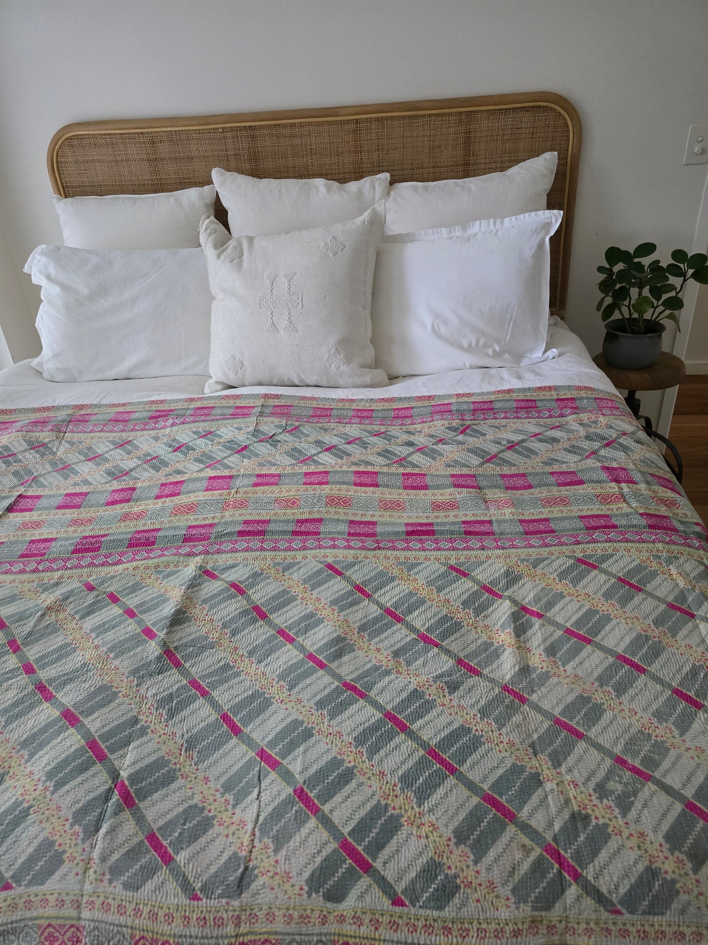 Vinatge Kantha Throw