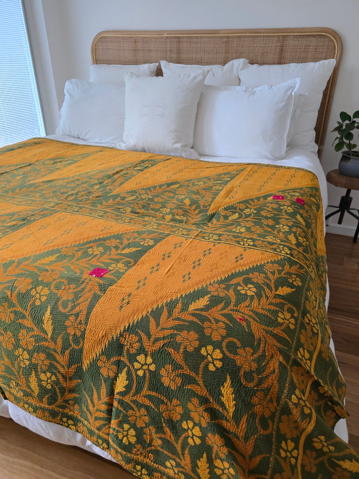 Vinatge Kantha Throw