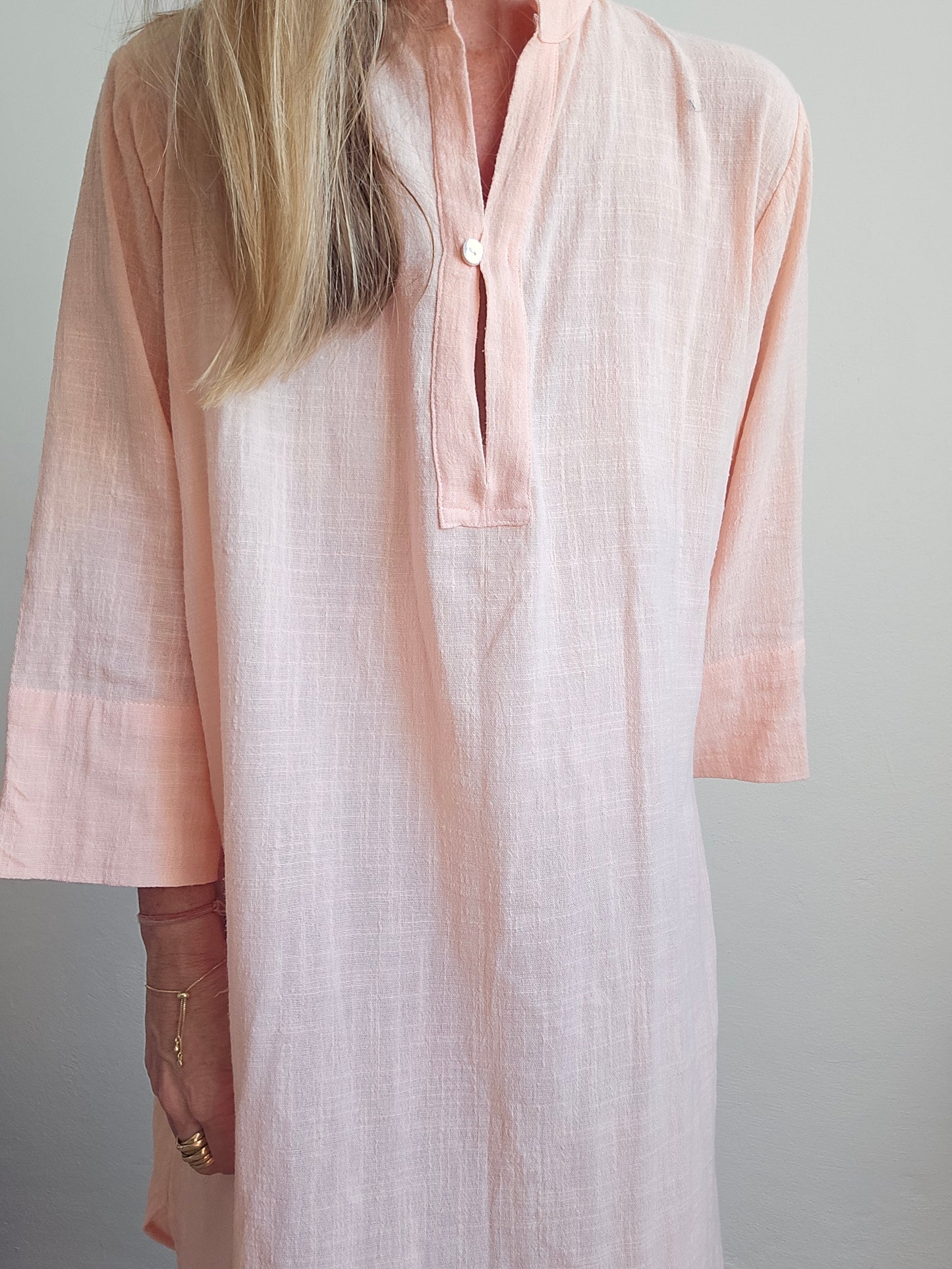 Temple Dress - Soft Peach
