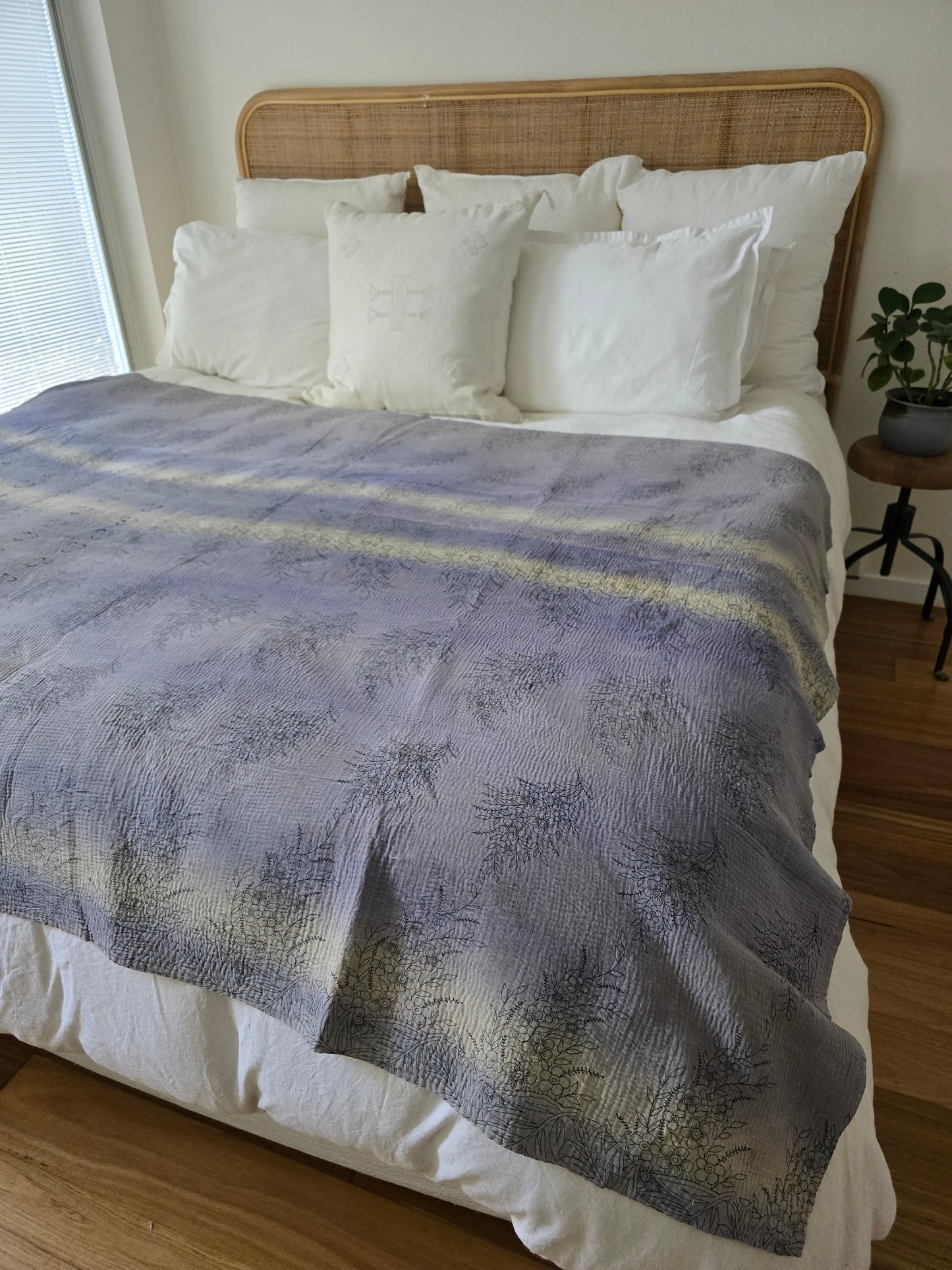 Vinatge Kantha Throw