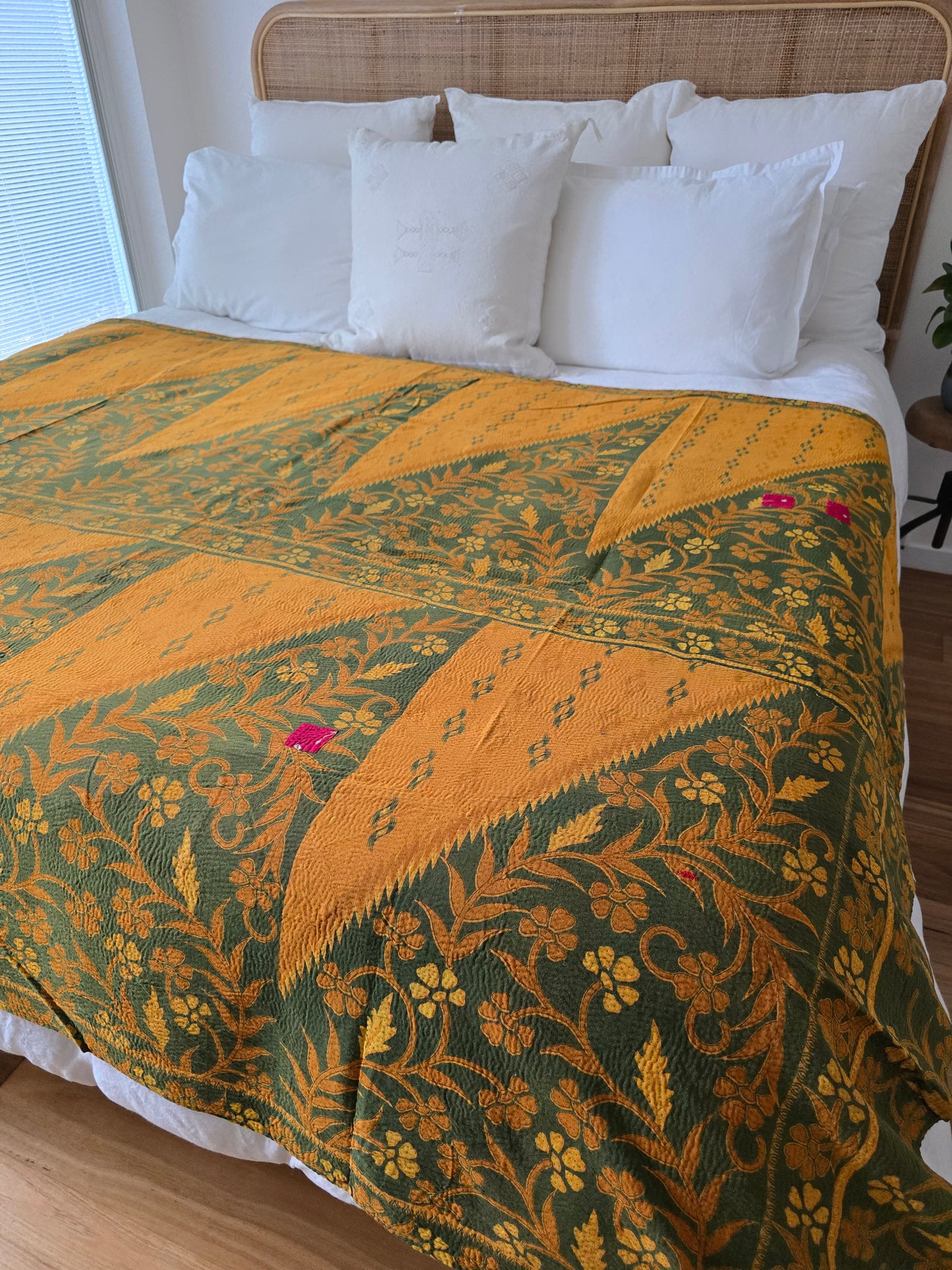 Vinatge Kantha Throw