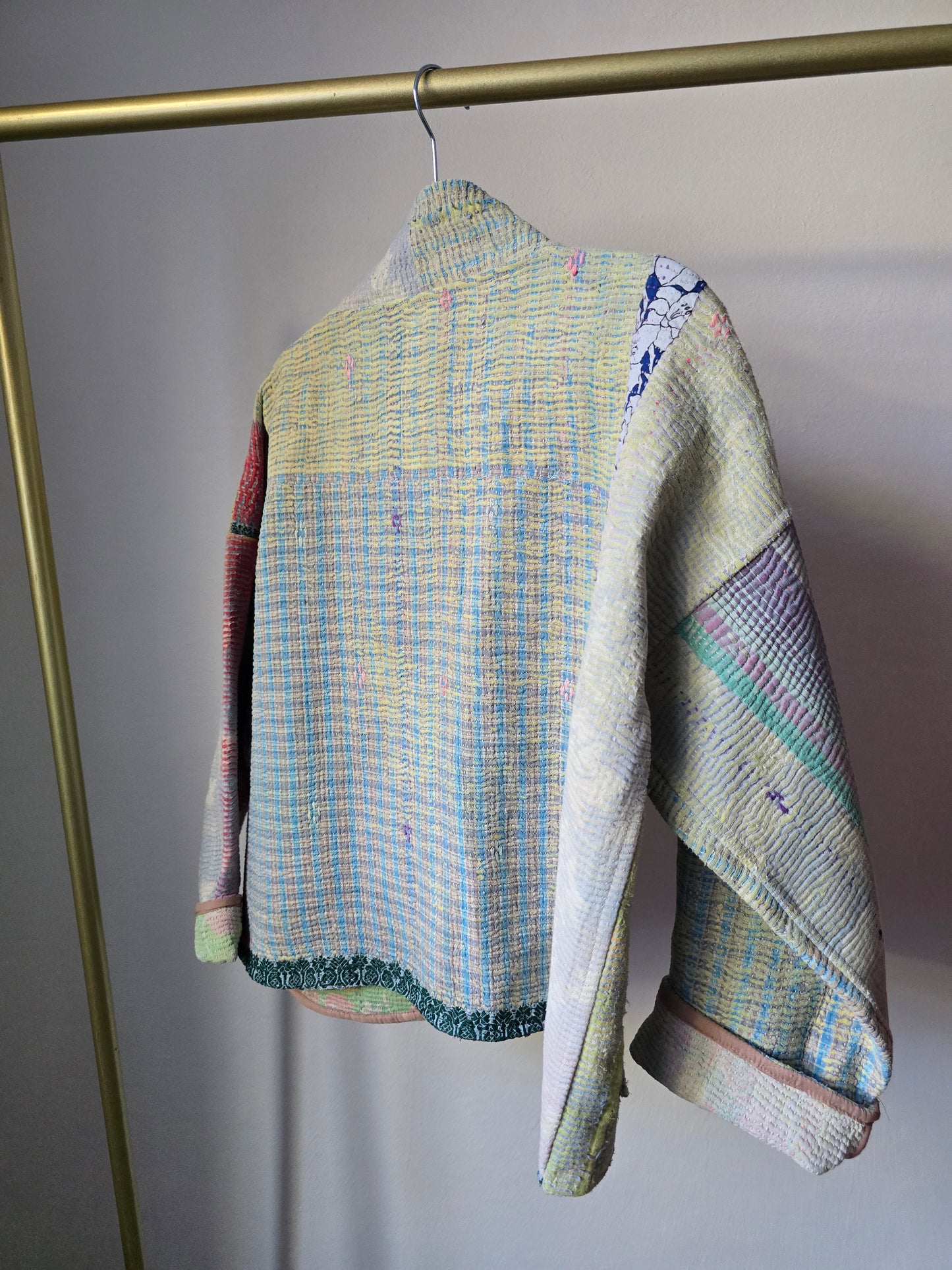 Short Kantha Jacket