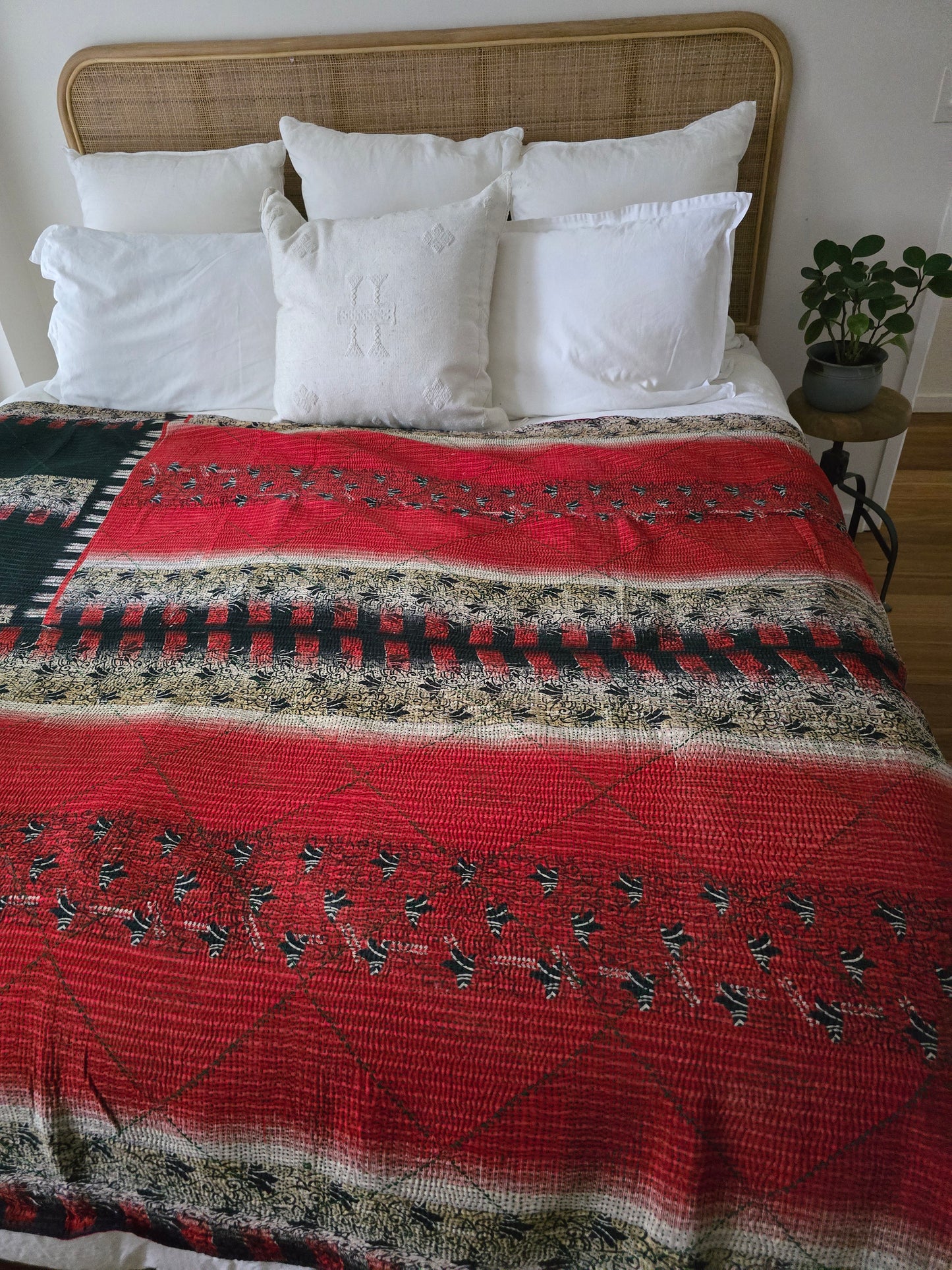 Vinatge Kantha Throw
