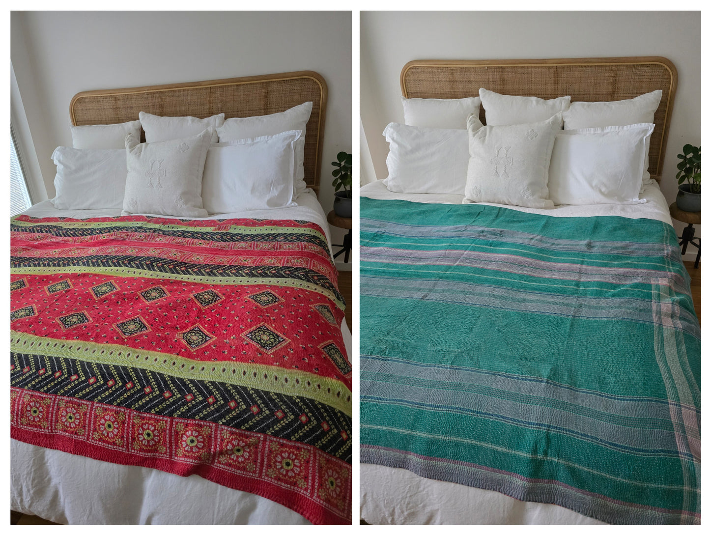 Vinatge Kantha Throw