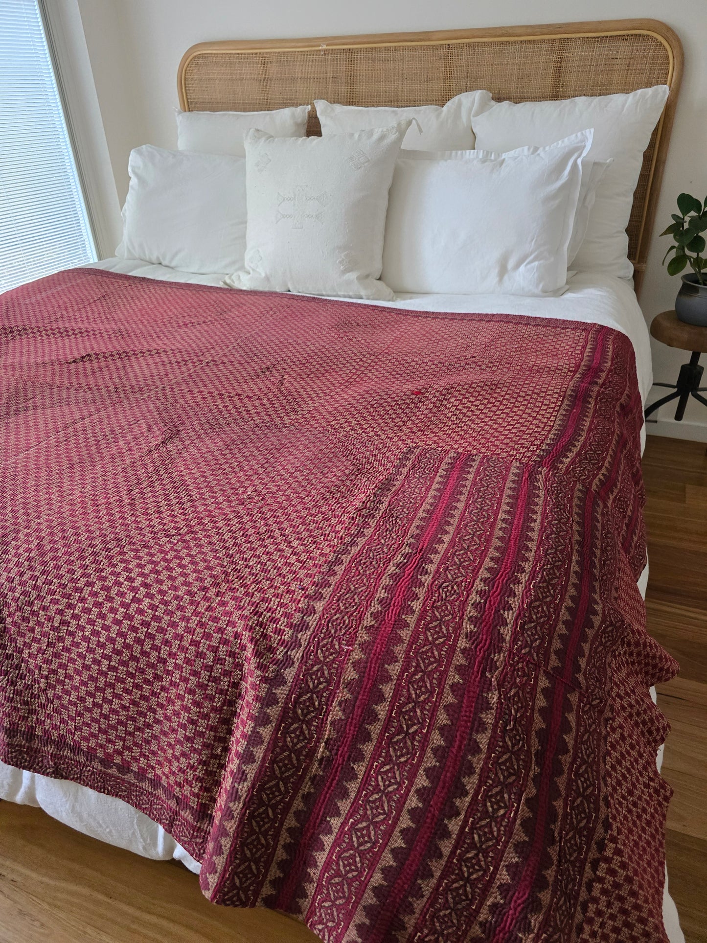Vinatge Kantha Throw
