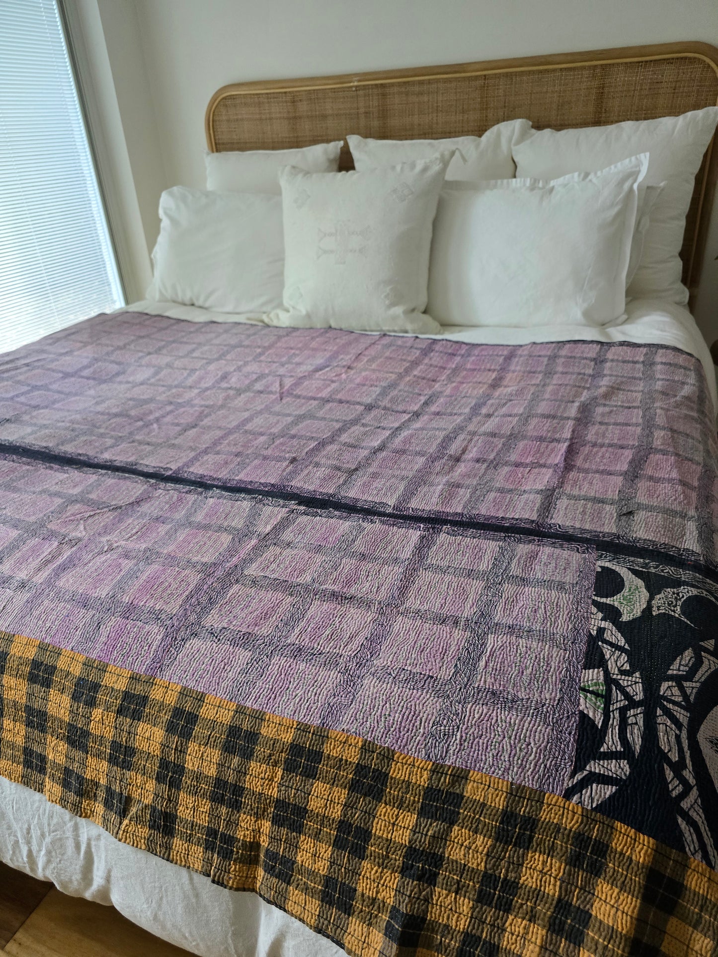 Vinatge Kantha Throw