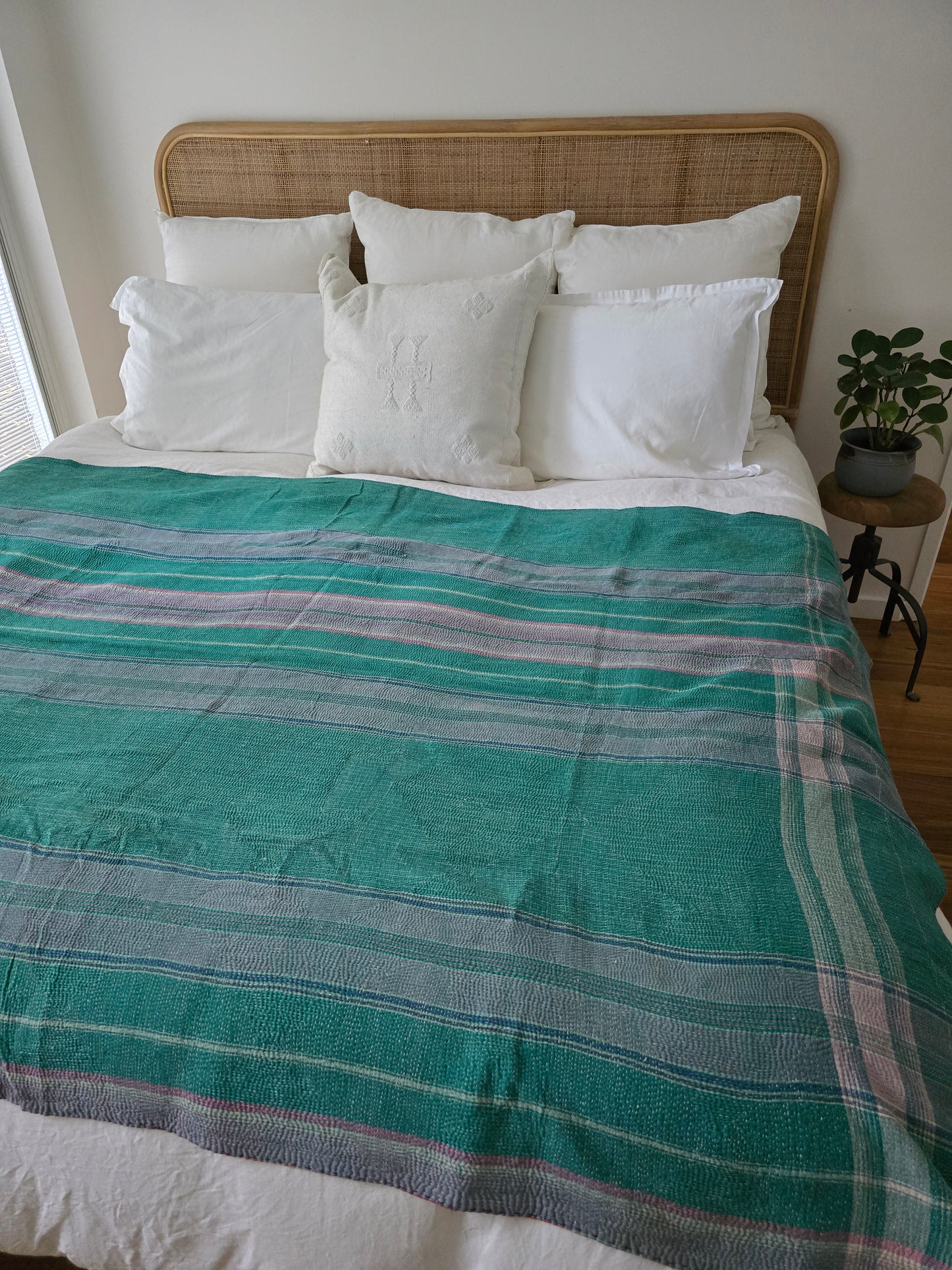 Vinatge Kantha Throw