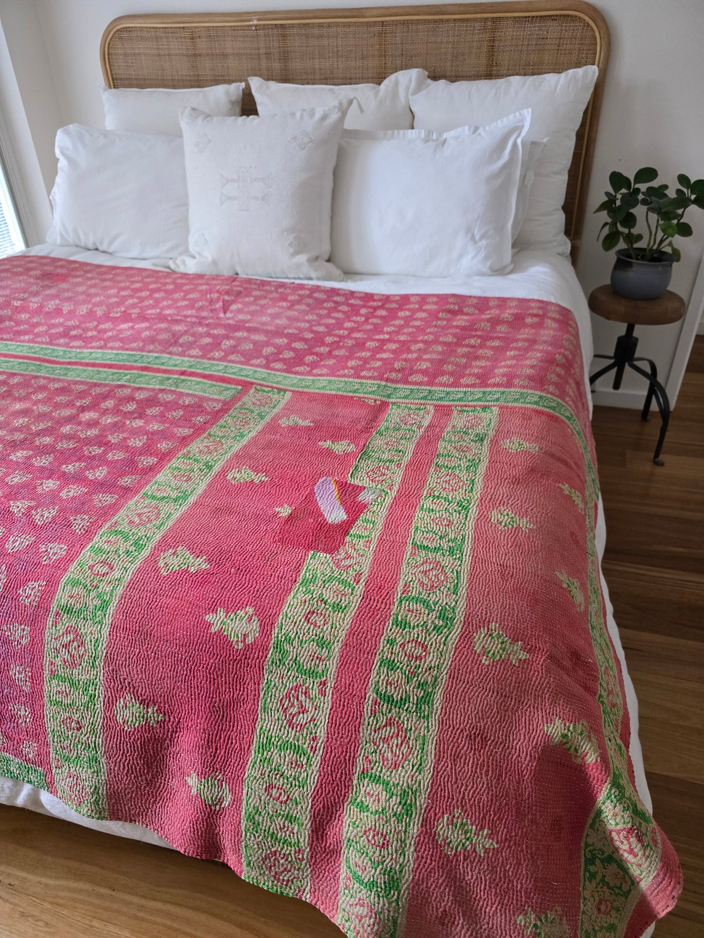 Vinatge Kantha Throw