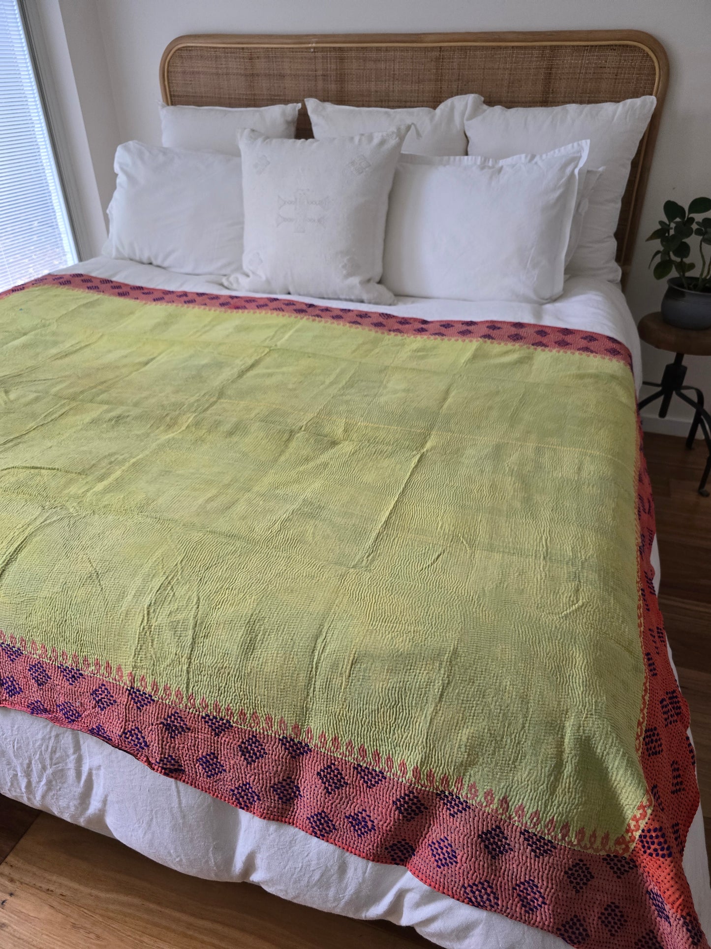 Vinatge Kantha Throw
