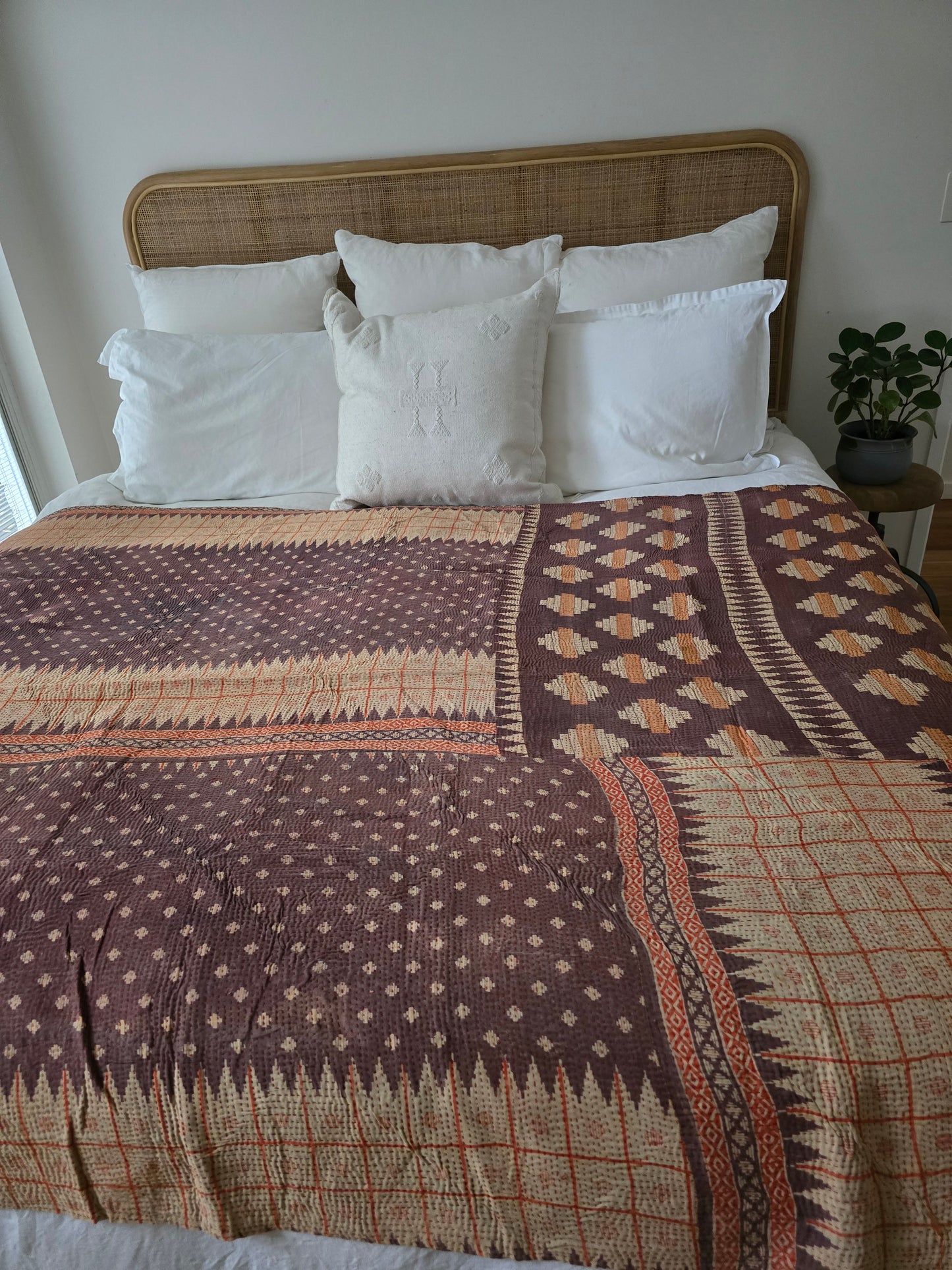 Vinatge Kantha Throw