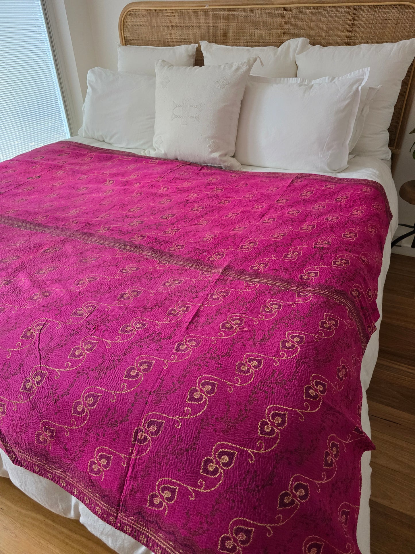 Vinatge Kantha Throw