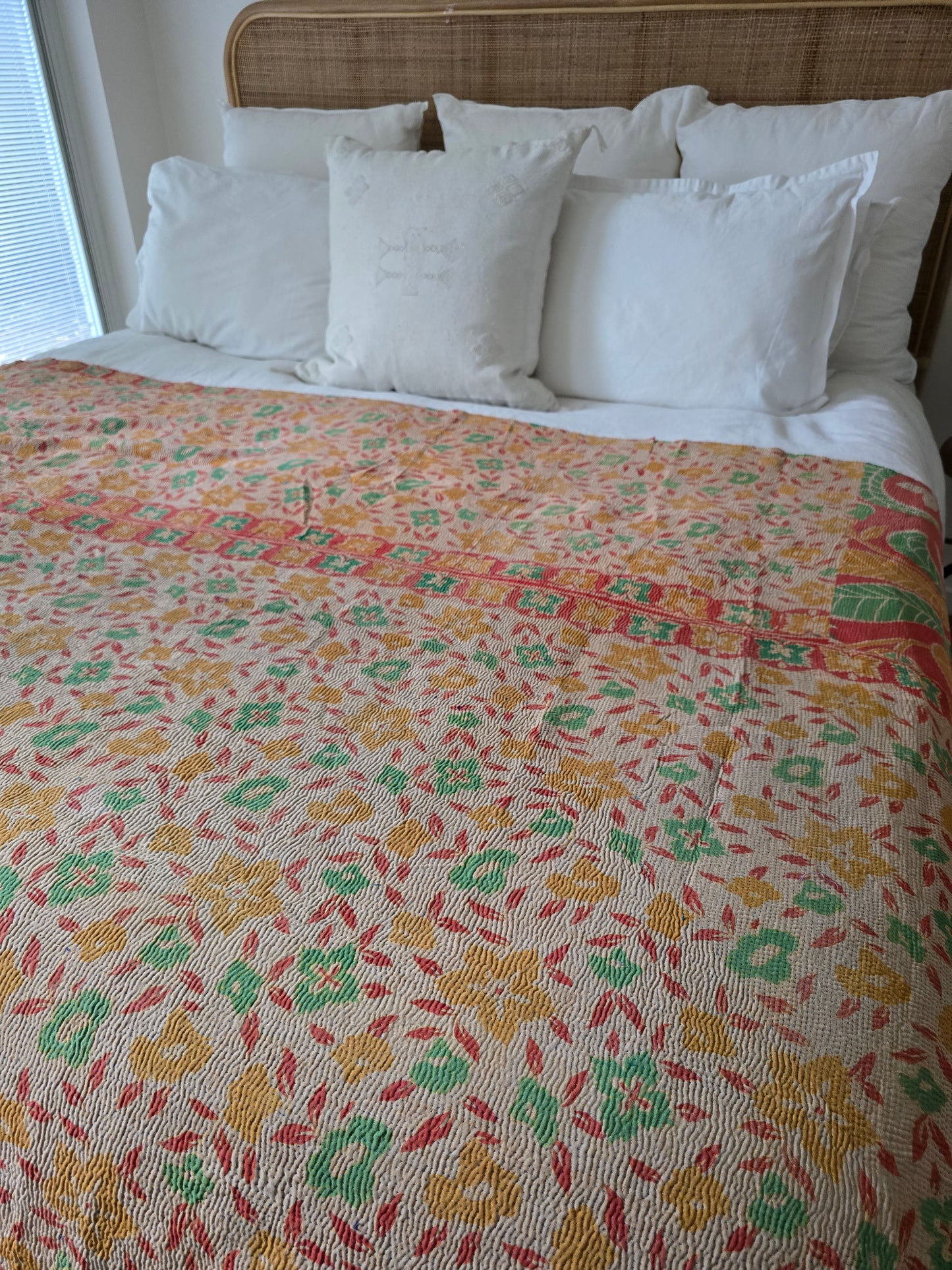 Vinatge Kantha Throw