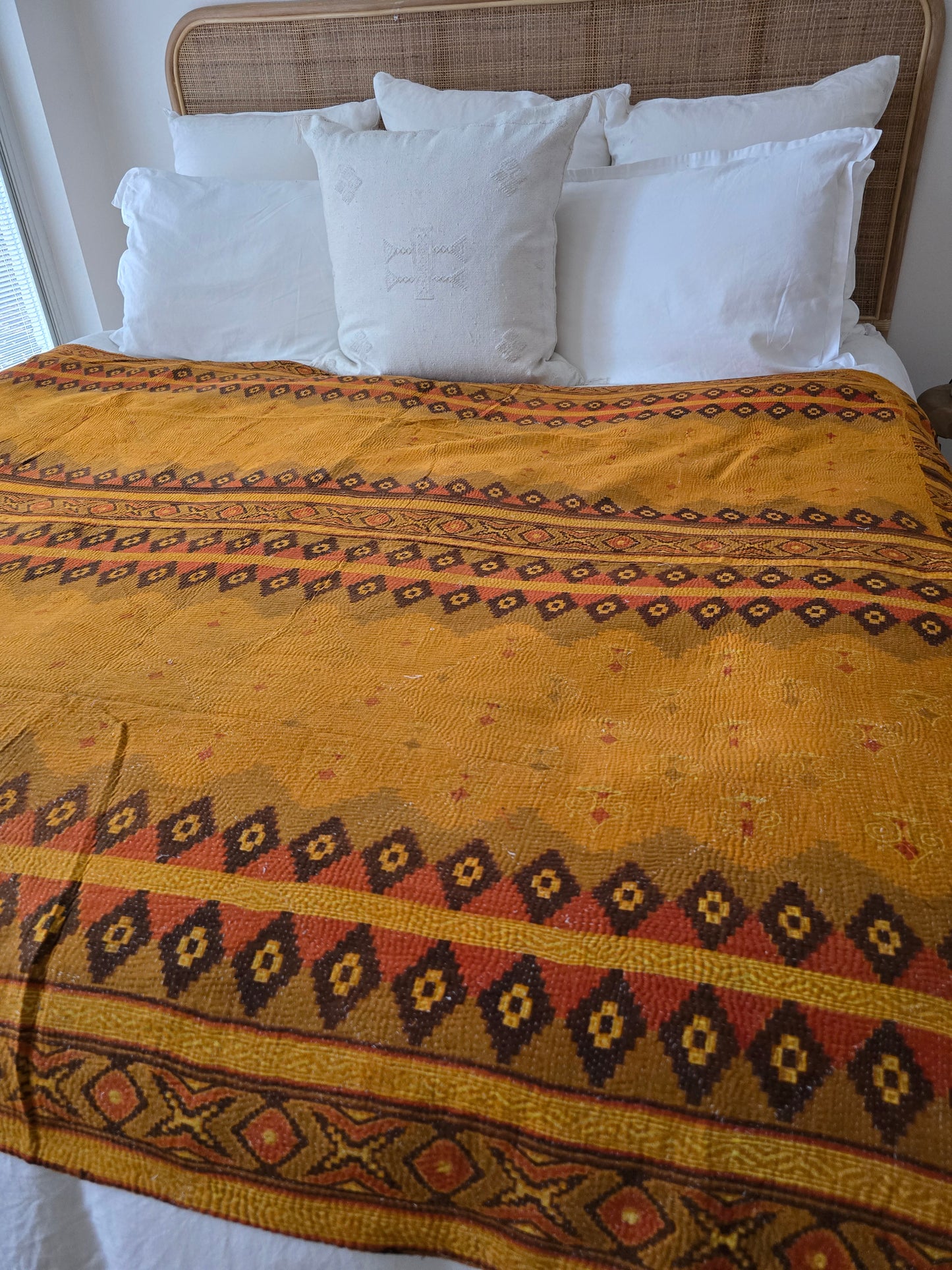 Vinatge Kantha Throw