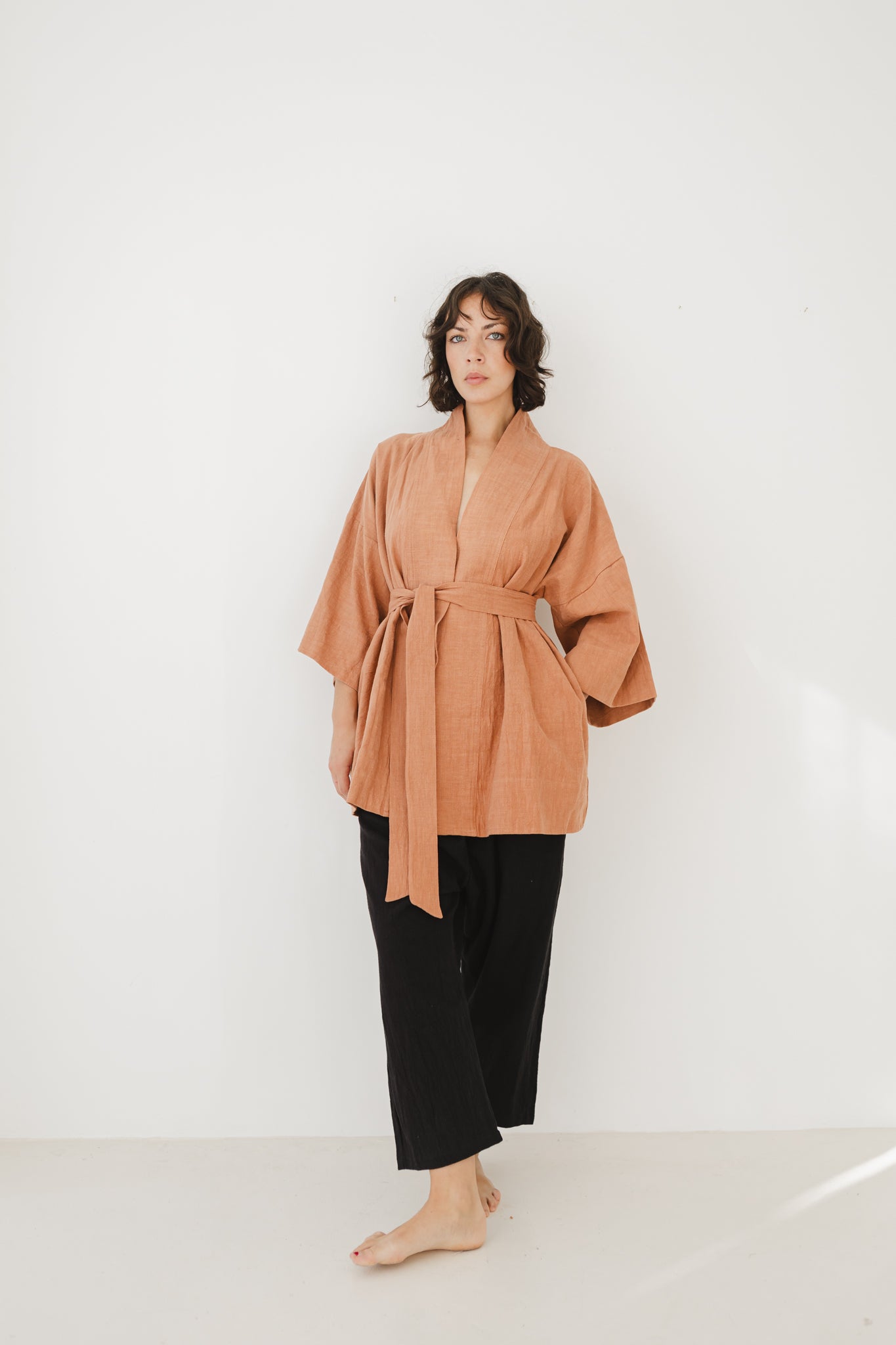 Structured Kimono- Earth