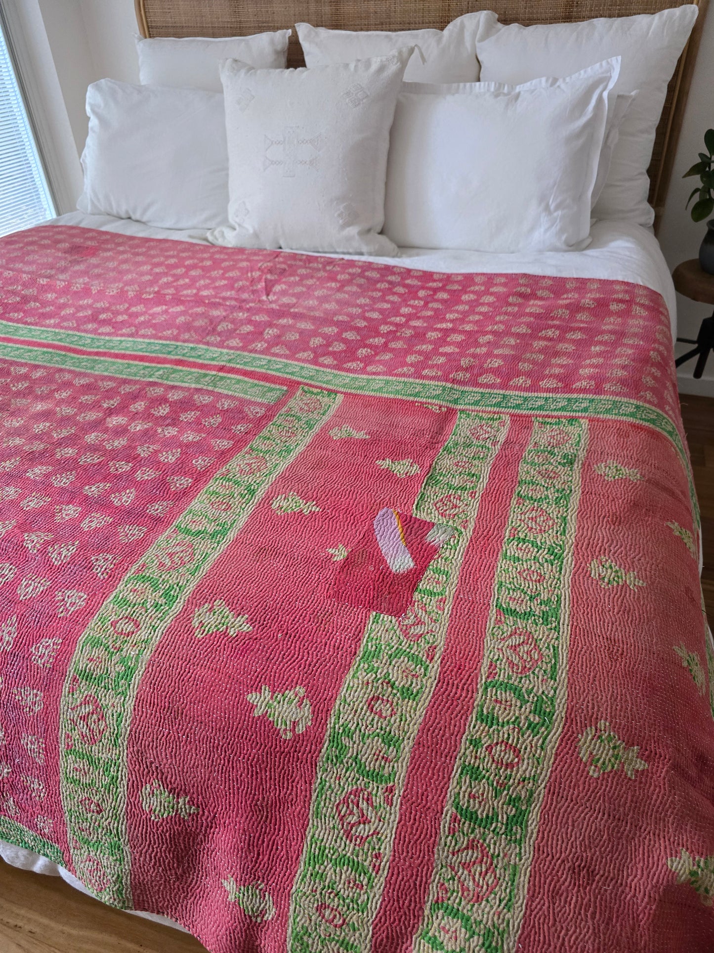 Vinatge Kantha Throw