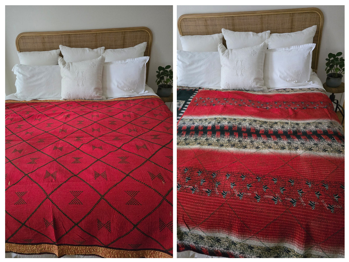 Vinatge Kantha Throw