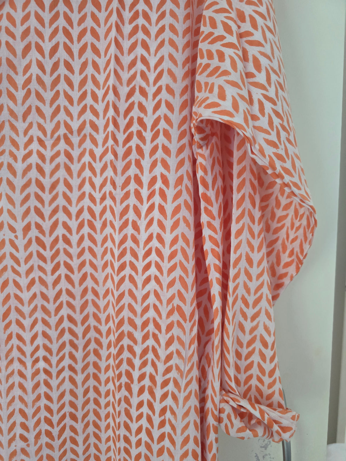 Avni Kaftan- Orange Leaf
