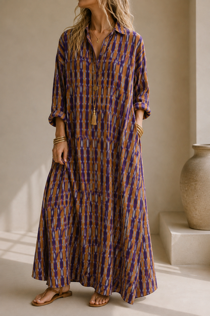 AVNI KAFTAN IKAT PRINT 3