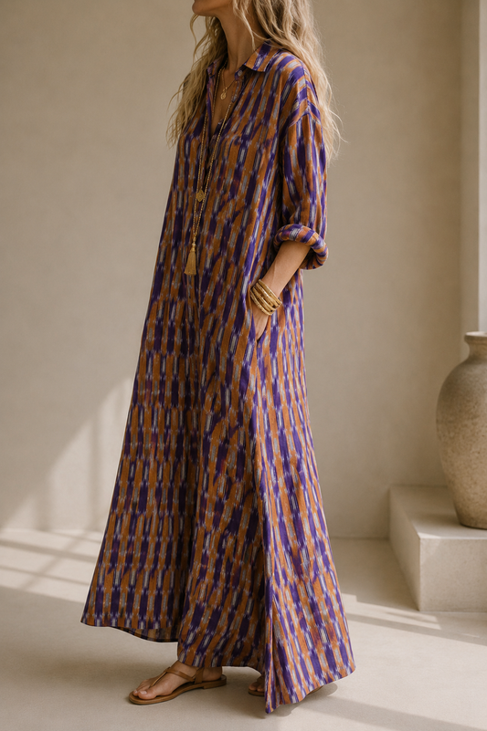 AVNI KAFTAN IKAT PRINT 3