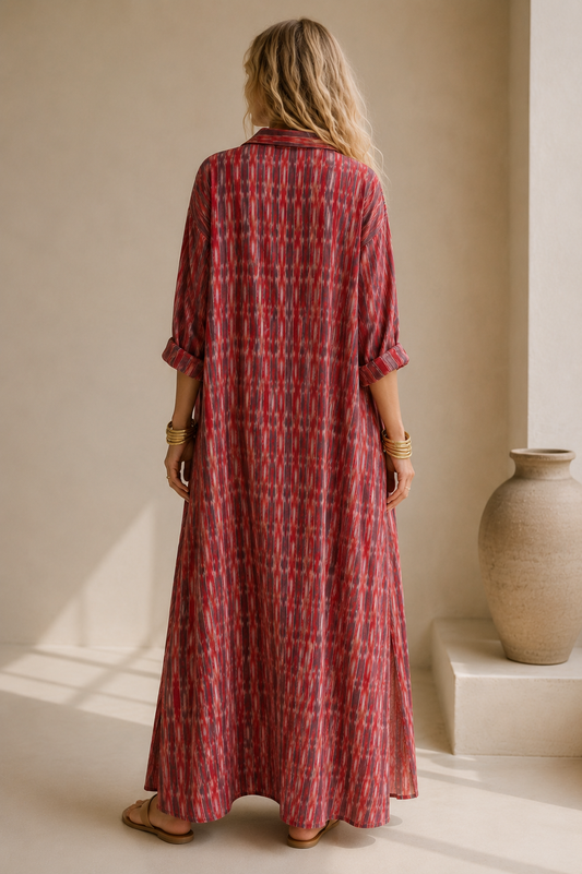 AVNI KAFTAN IKAT PRINT 2