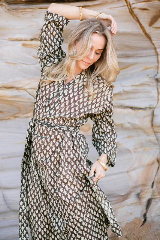 Resort Kaftan - Chocolate