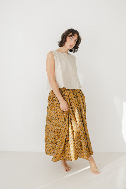 Audrey Skirt Sandalwood