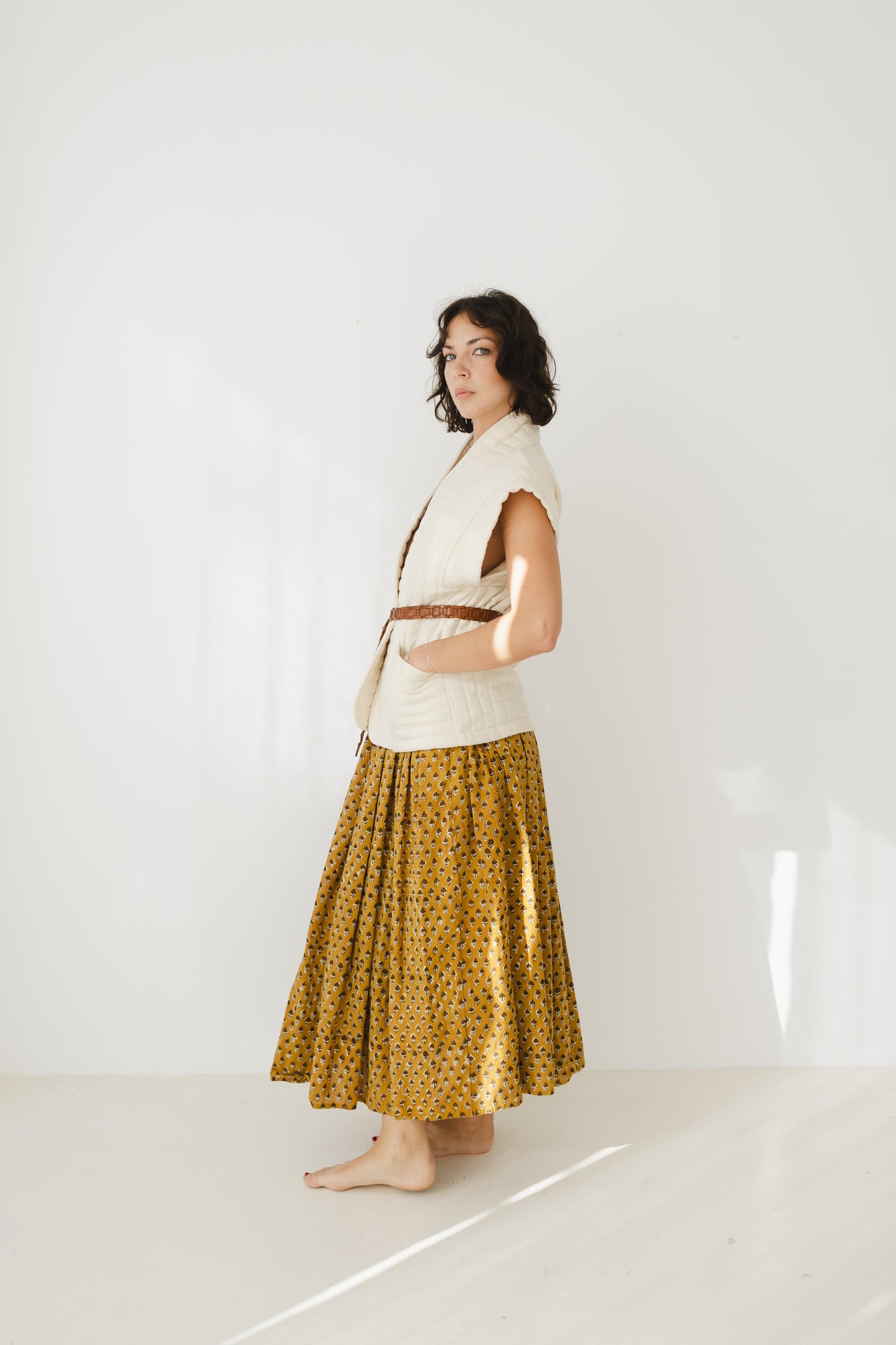 Audrey Skirt Sandalwood