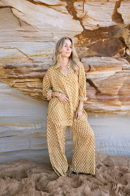 Resort Shirt - Marigold