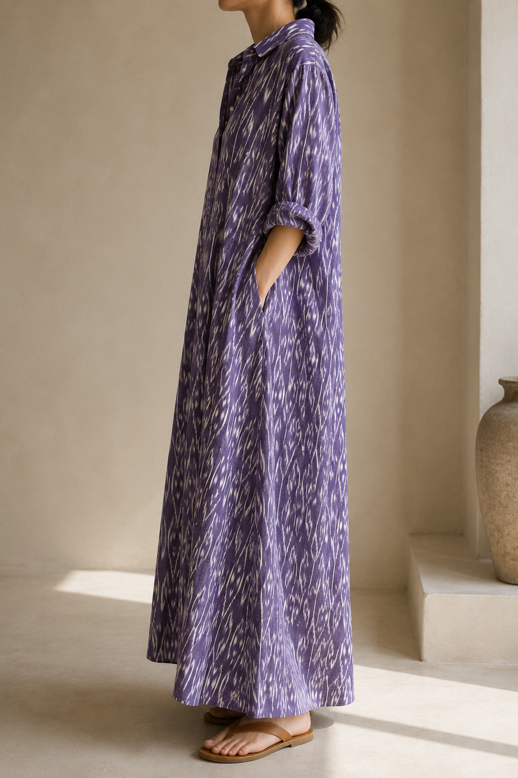 AVNI KAFTAN IKAT PRINT 1