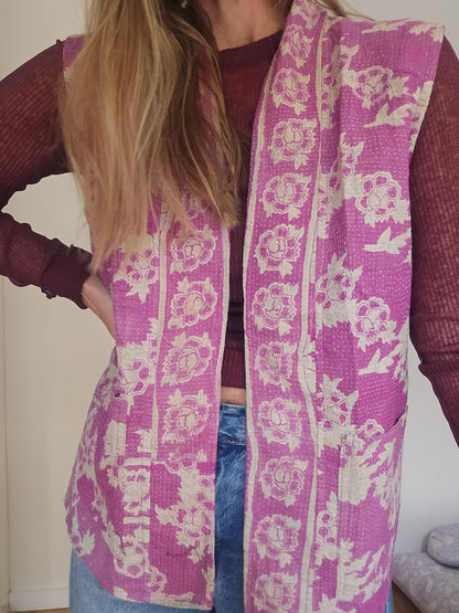 Kantha Vest