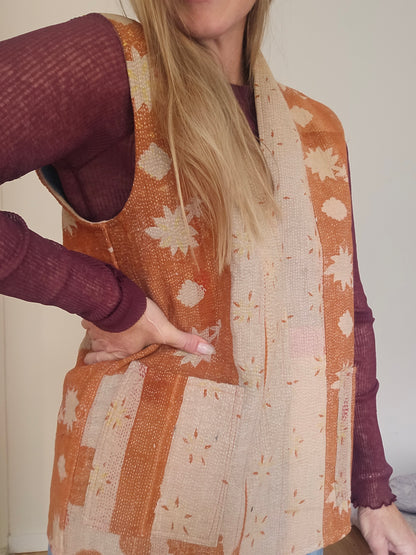 Kantha Vest