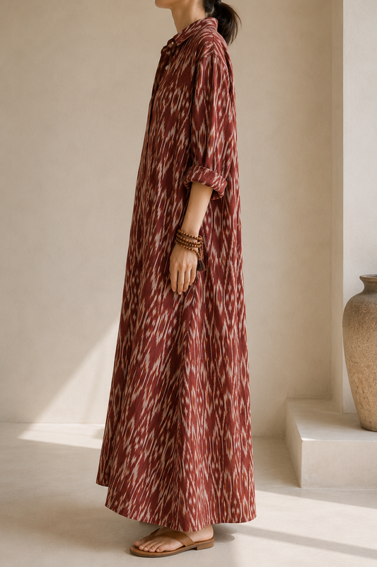 AVNI KAFTAN IKAT PRINT 4