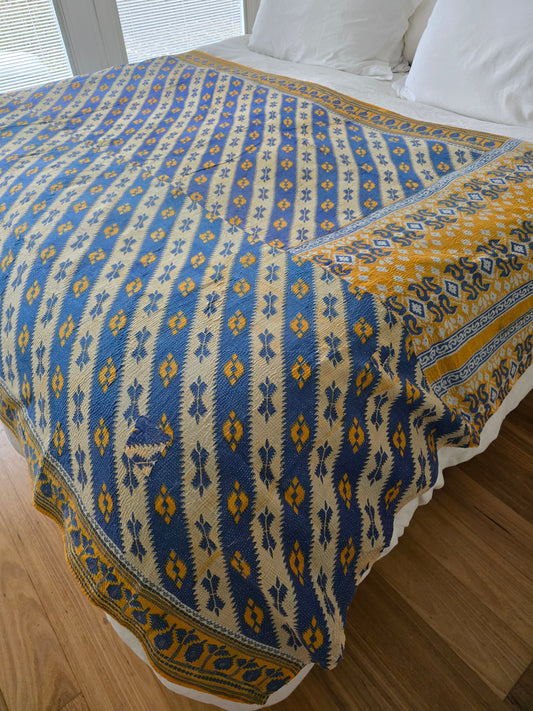 Vinatge Kantha Throw