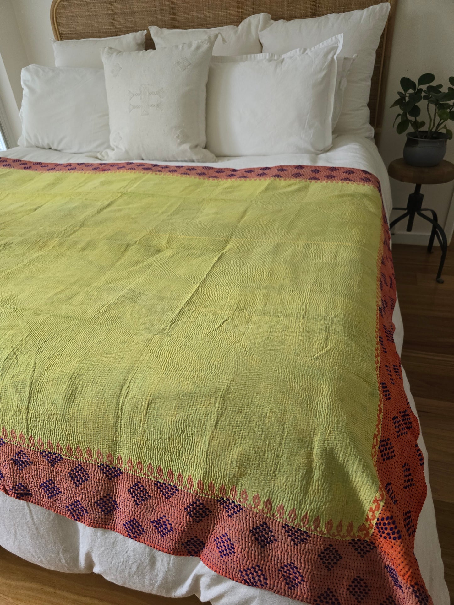 Vinatge Kantha Throw