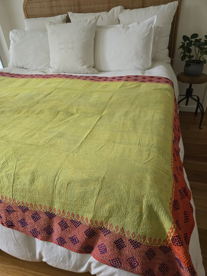 Vinatge Kantha Throw