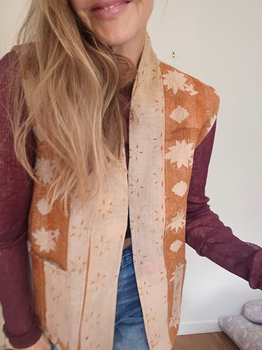Kantha Vest