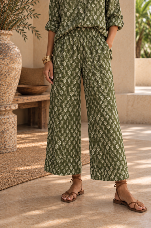 Resort Wide Leg Pant