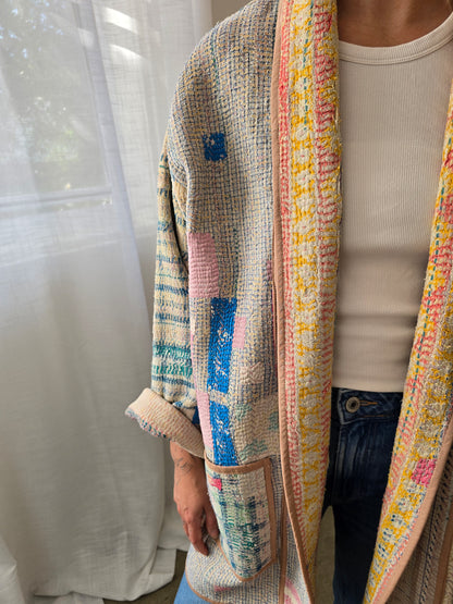 Long Kantha Jacket
