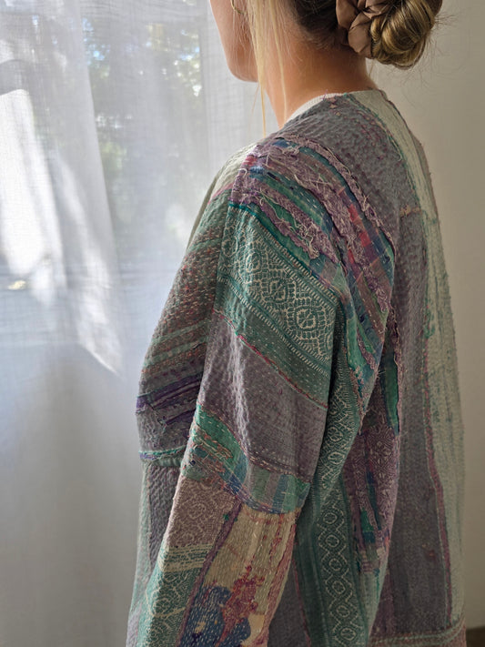 Kimono Kantha Jacket