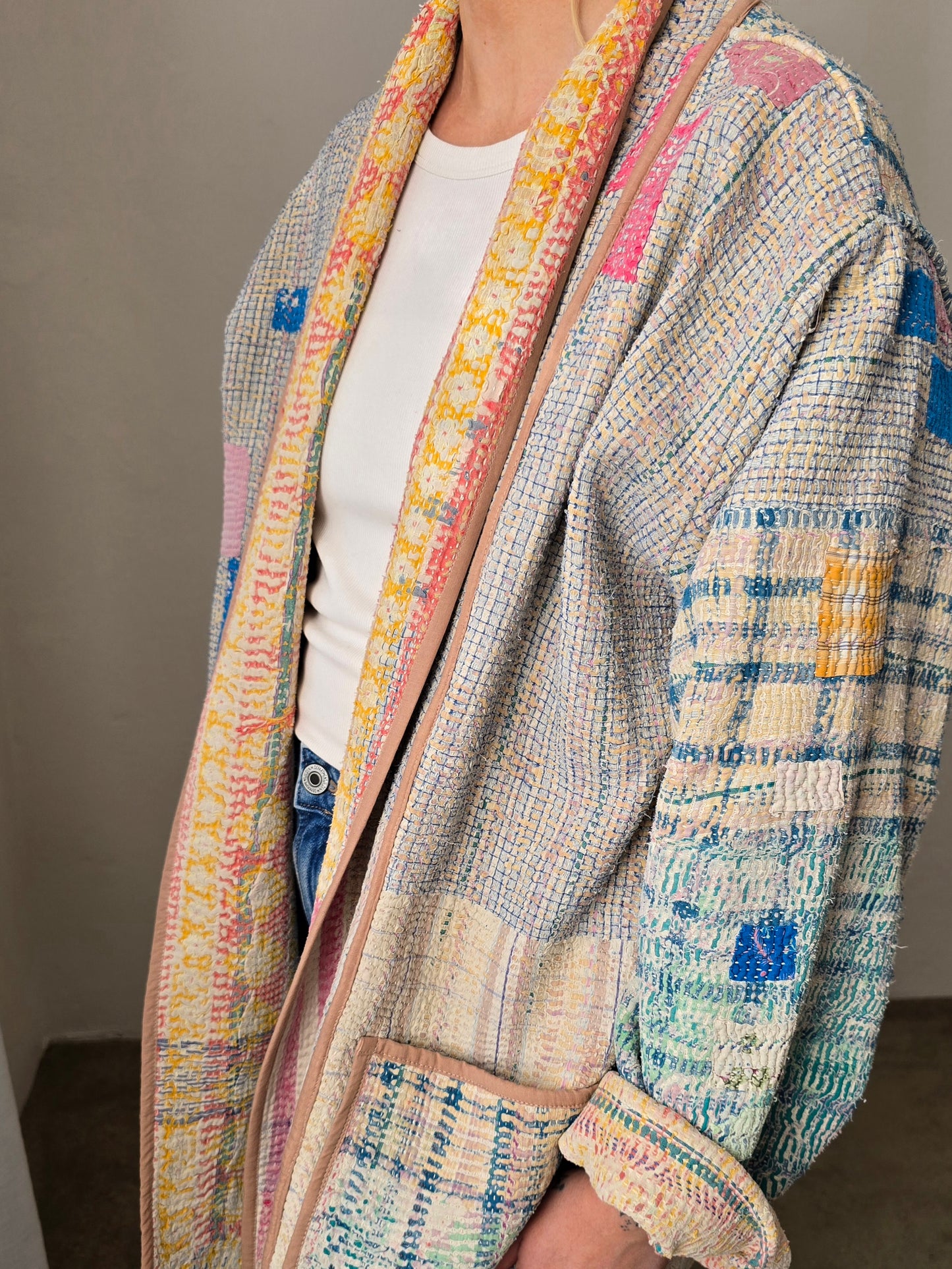 Long Kantha Jacket