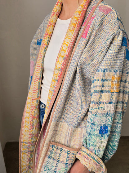 Long Kantha Jacket
