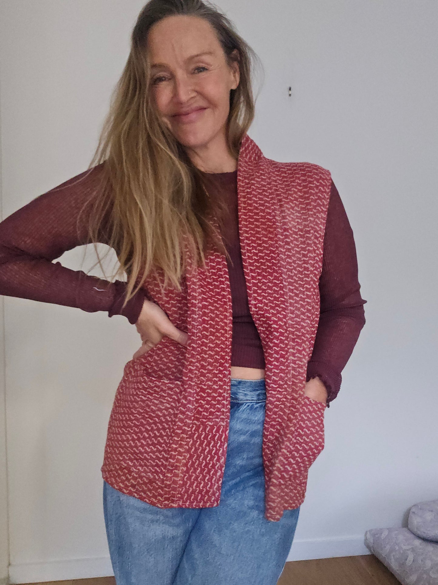Kantha Vest