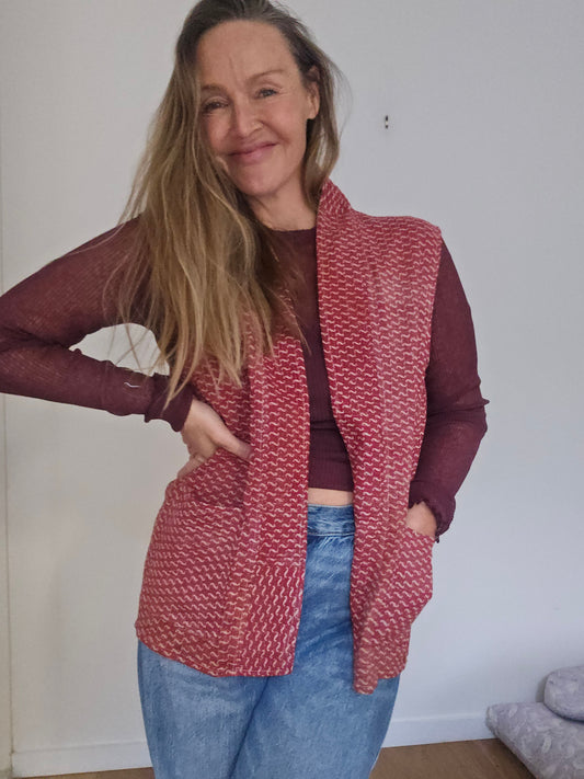 Kantha Vest